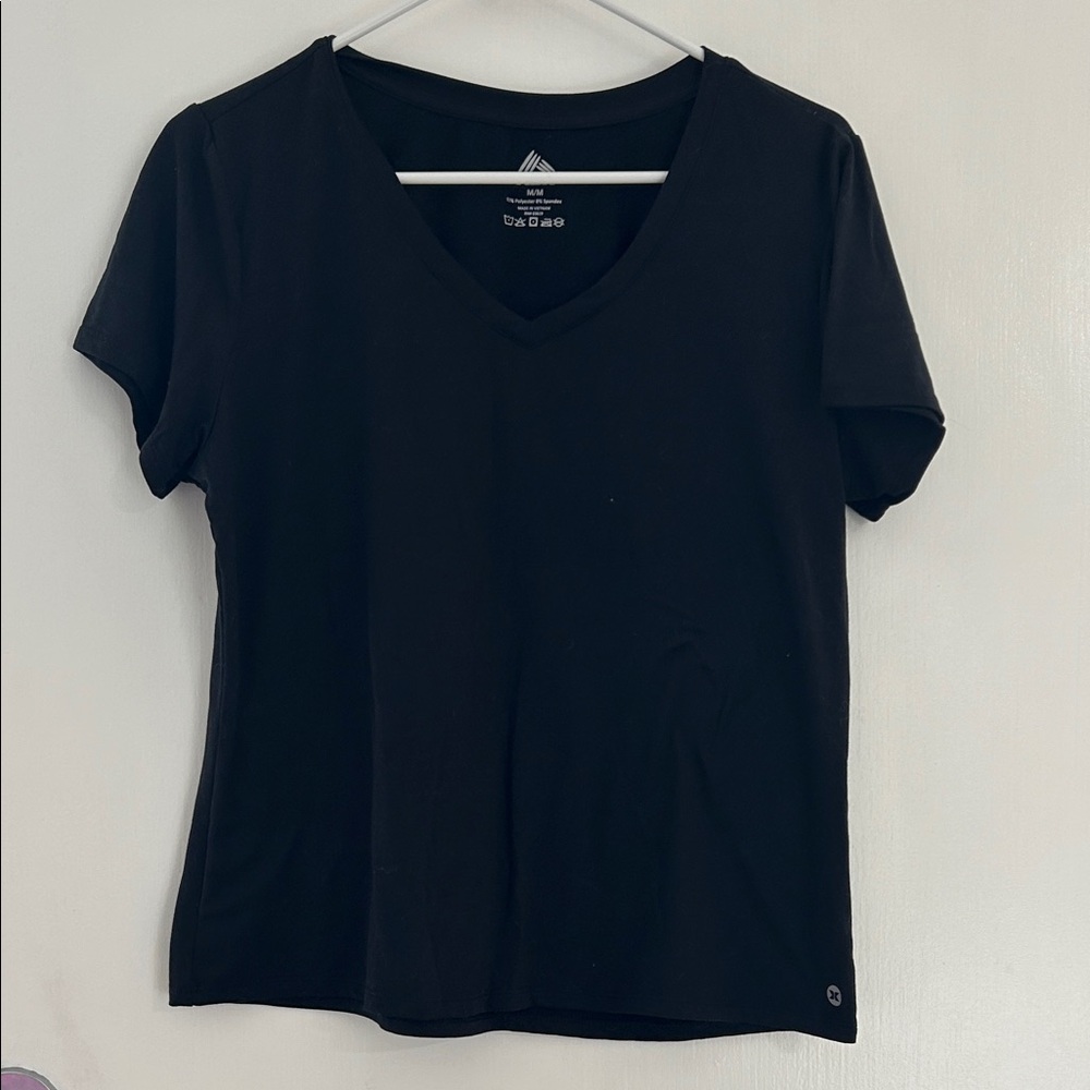 RBX V-Neck Black Short Sleeve Tee